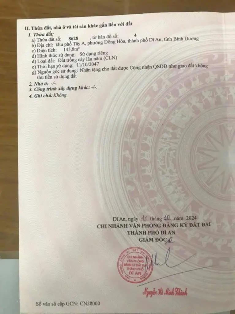 Main-BÁN ĐẤT ĐÔNG HÒA GẦN SIÊU THỊ GO DĨ AN, BÌNH DƯƠNG-2