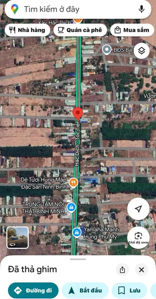 Bán đất gần cổng chào KP. 4, P. Hắc Dịch, TP. Phú Mỹ, BRVT