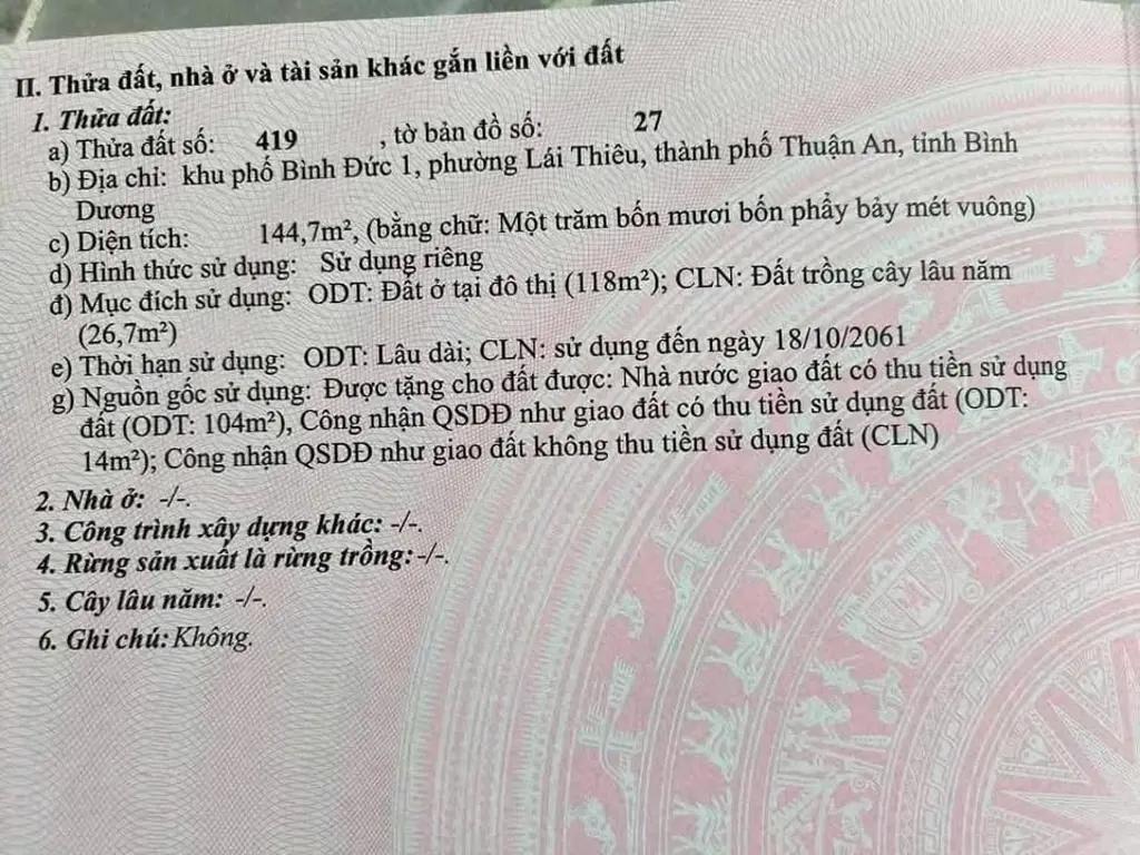 Main-Bán căn nhà cấp 4 có 2 phòng ngủ Lái Thiêu, Bình Dương-3