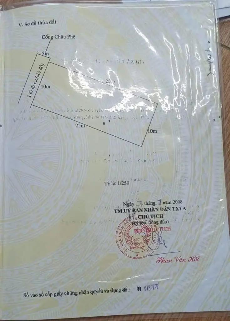 Main-Bán dất thổ cư Phường 5, Tp. Tân An, Long An-2