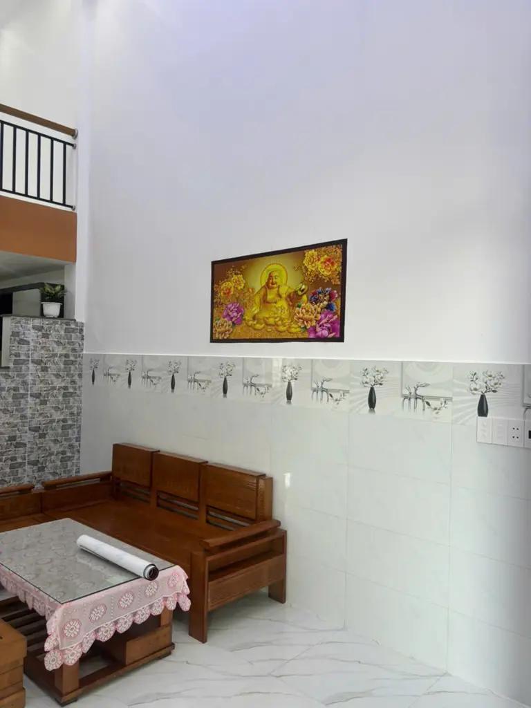 BÁN NHÀ GÁC LỮNG QUANG CHÂU ngang 9m Diện tích 206m2( 9x22m)
