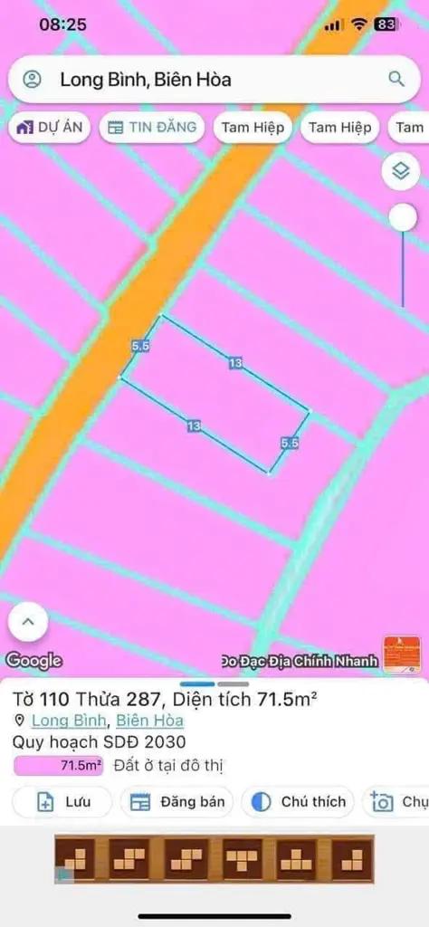 Main-Hạ giá bán gấp lô đất khu phố 4 phường Long Bình , Biên Hoà-2