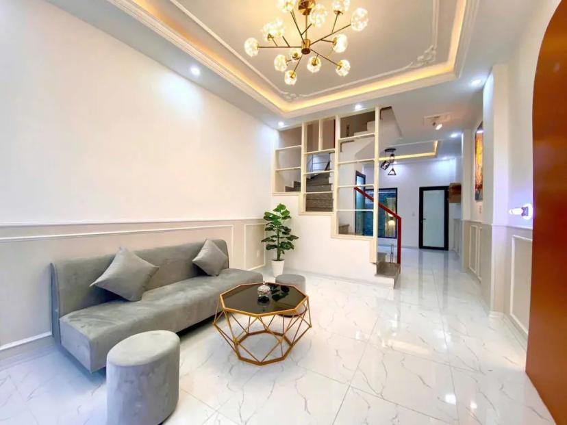 Căn nhà 4 tầng mặt ngõ đường Lũng Đông - Hải An