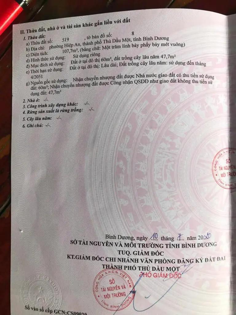 Main-Bán đất phường hiệp an thủ dầu một bình dương-1