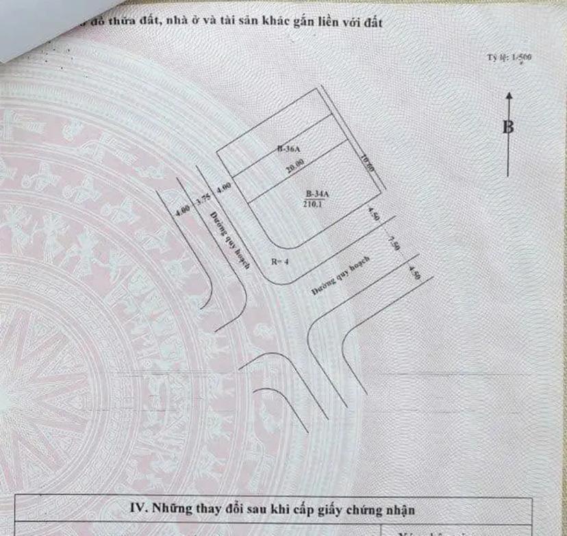 Lô đất 2 mặt tiền TDC Hòa Châu – 212m2