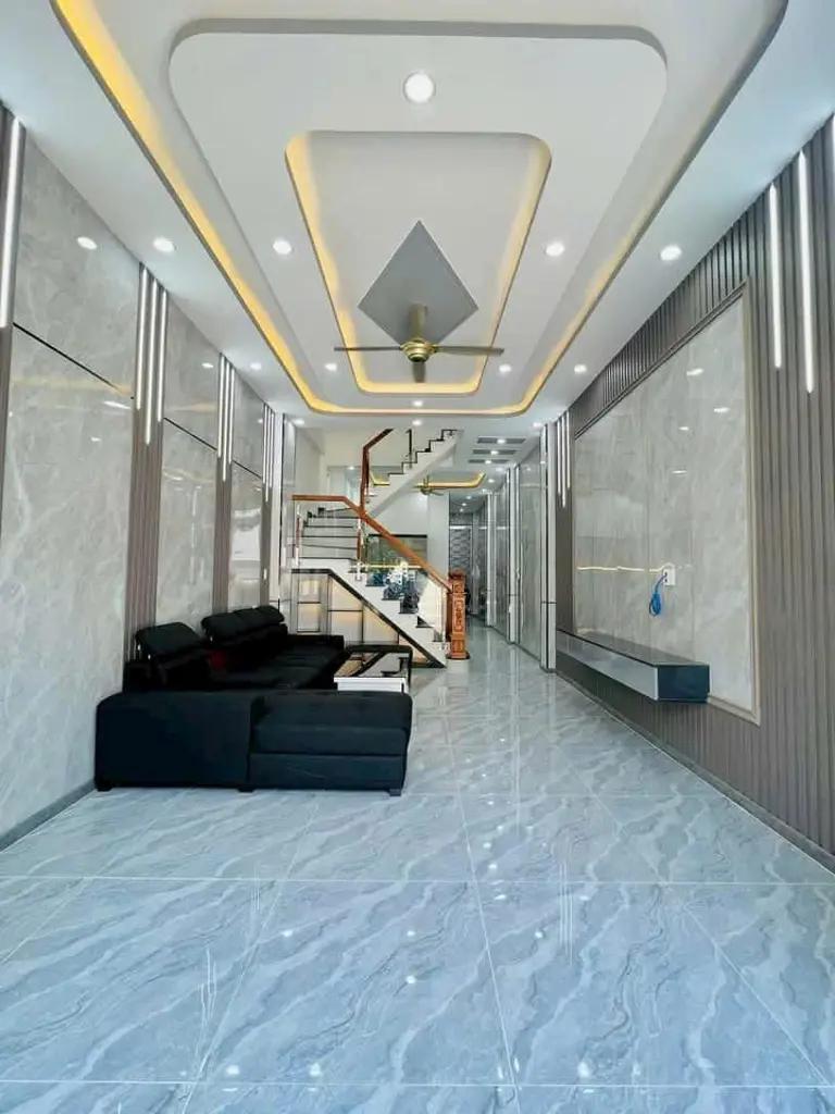 Main-Bán nhà 3 tầng mới hoàn thiện tại ngã tư Bình Chuẩn, Thuận An, Bình Dương-3