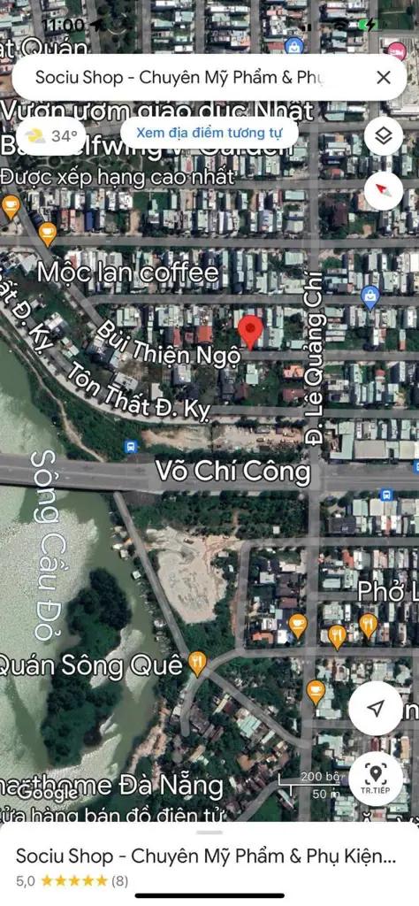 Main-Đất đẹp ven sông hòa xuân, đường Bùi Thiện Ngộ, dân cư đông đúc.-1