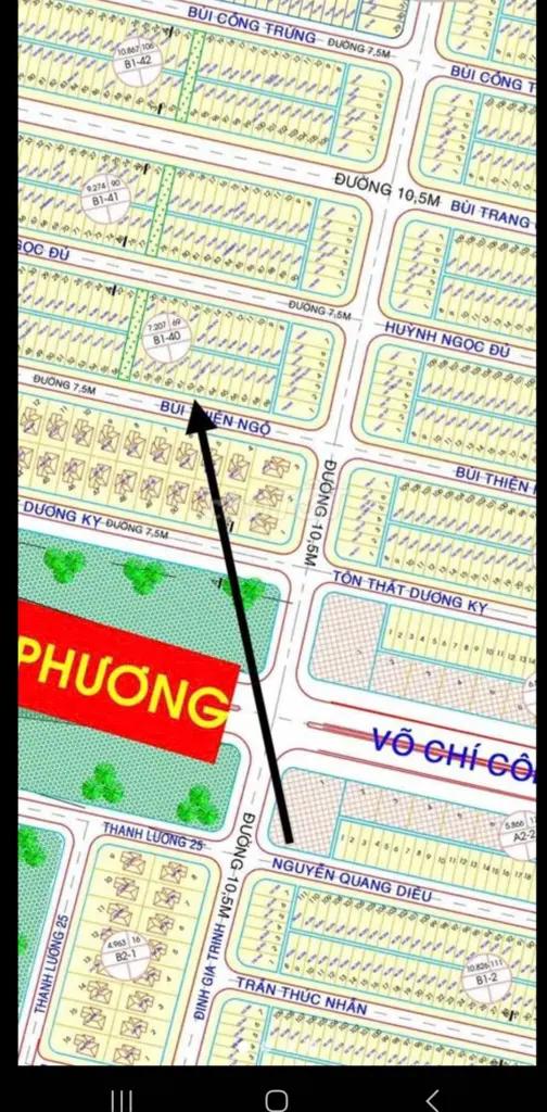 Đất đẹp ven sông hòa xuân, đường Bùi Thiện Ngộ, dân cư đông đúc.