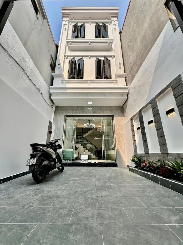 NHÀ XÂY MỚI TINH, SÂN CỔNG RIÊNG PHỐ AN DƯƠNG , THÔNG NGUYỄN CỘNG HOÀ