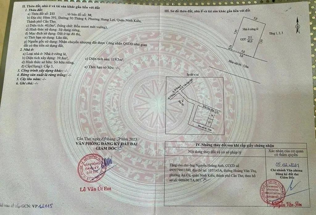 Main-NHÀ MỚI - RẤT ĐẸP - HẺM RỘNG - HOÀN CÔNG NẰM NGAY - TRUNG TÂM TP CẦN THƠ-6