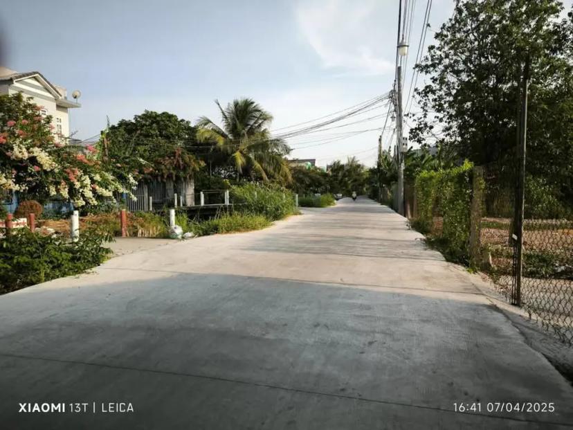 2 lô đất nền thổ cư mặt tiền hẻm 209- Châu Thị Kim, Phường 3, TP. Tân An, Long An