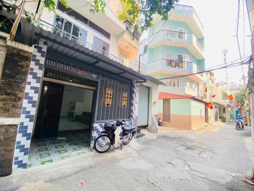 Nhà hẻm 6m Nơ Trang Long, P. 12, Bình Thạnh