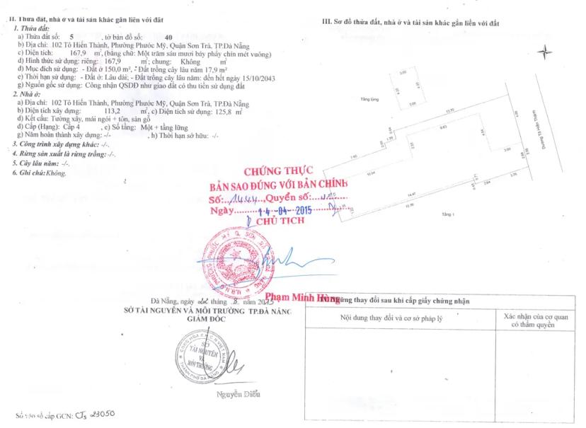 Bán nhà đường Tô Hiến Thành