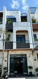 Thumb-Nhà đẹp 1 trệt 2 lầu mới 100% - full nội thất cao cấp đường D35 - sổ hồng hoàn công-1