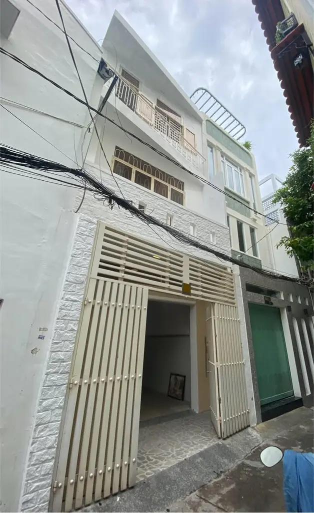 NHÀ HẺM XE HƠI NGUYỄN VĂN ĐẬU - DT 44m2 - CÁCH MẶT TIỀN CHỈ 12M