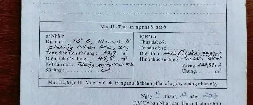Main-Nhà cấp 4 ô tô đến ngõ hẻm rộng 847 Hùng Vương - Quy Nhơn-1