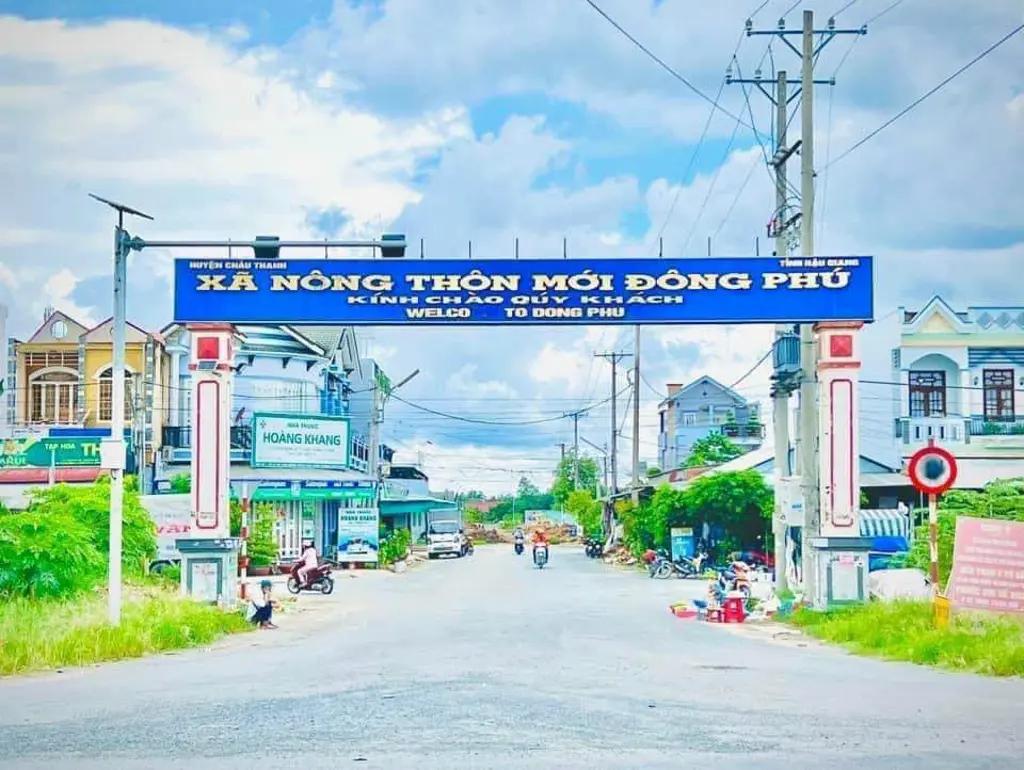 Main-Bán nền 97,8m2 đường số 6 KDC Đông Phú, Châu Thành, Hậu Giang-0