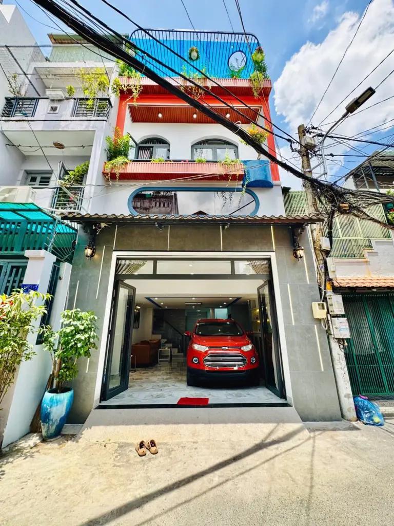 Bán Nhà Đẹp Hẻm Xe Hơi Thông DT 5 X 10m 3 Lầu